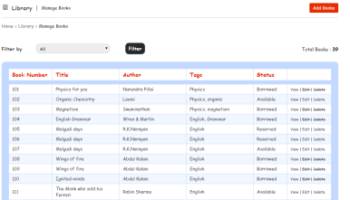 Erasoft Software for Education  Management Library Module